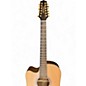 Used Takamine P3DC12 Pro Series 3 Left Handed Antique Natural Acoustic Electric Guitar