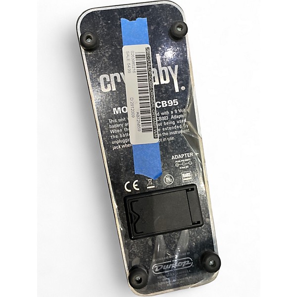 Used Dunlop GCB95 Original Crybaby Wah Effect Pedal