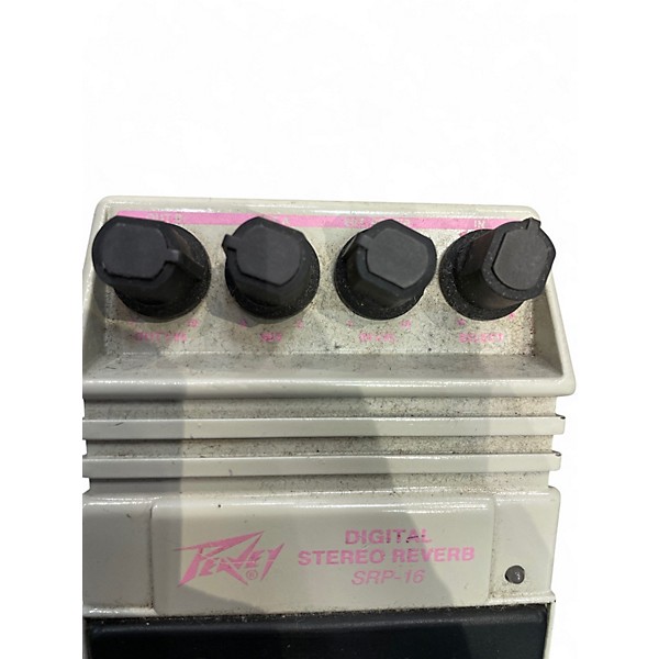 Used Peavey SRP16 DIGITAL STEREO REVERB Effect Pedal