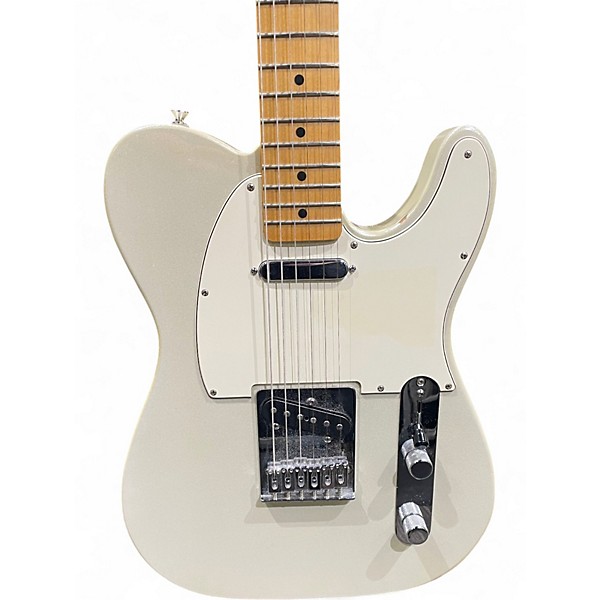 Used Fender 60th Anniversary Standard Telecaster white sparkle Solid Body Electric Guitar