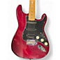 Vintage 1994 Fender AMERICAN STRATOCASTER Chrome Red Solid Body Electric Guitar