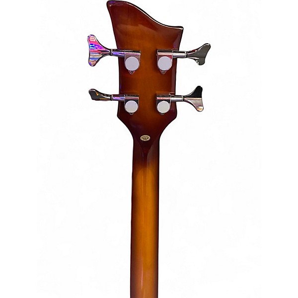 Used Rogue VB100 2 Tone Sunburst Electric Bass Guitar