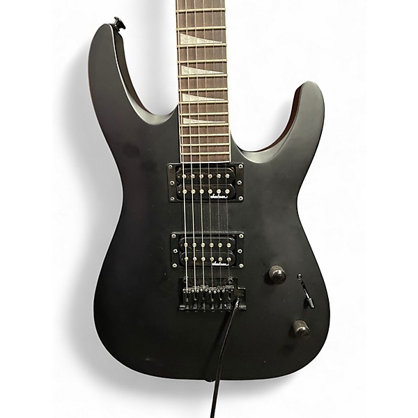 Used Jackson JS22 Dinky BLACK Solid Body Electric Guitar