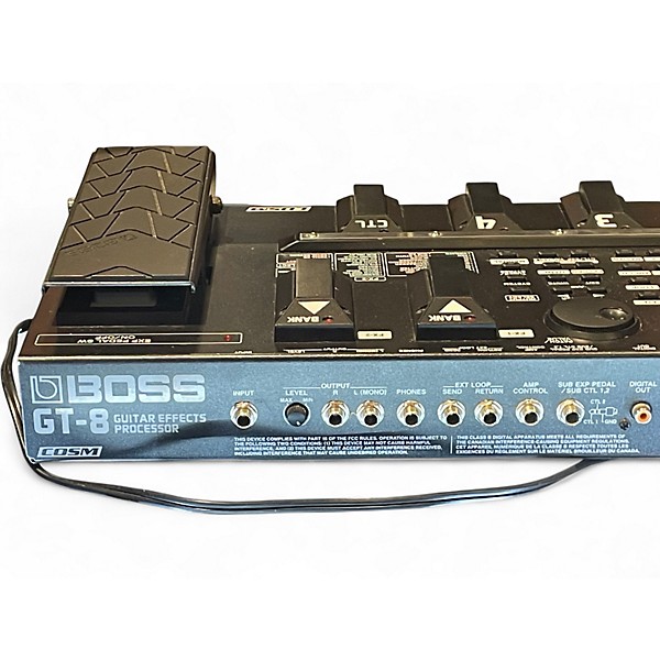 Used BOSS GT8 Guitar Effect Processor