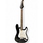 Used Silvertone St Style Black Solid Body Electric Guitar thumbnail