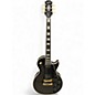 Used Epiphone Les Paul Custom Black and Gold Solid Body Electric Guitar thumbnail