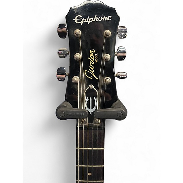 Used Epiphone Les Paul Junior 2 Tone Sunburst Solid Body Electric Guitar