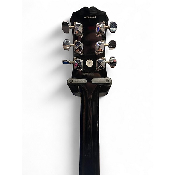 Used Epiphone Les Paul Junior 2 Tone Sunburst Solid Body Electric Guitar