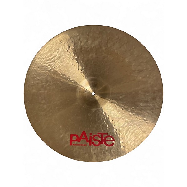 Used Paiste 22in 2002 HEAVY RIDE 22" Cymbal