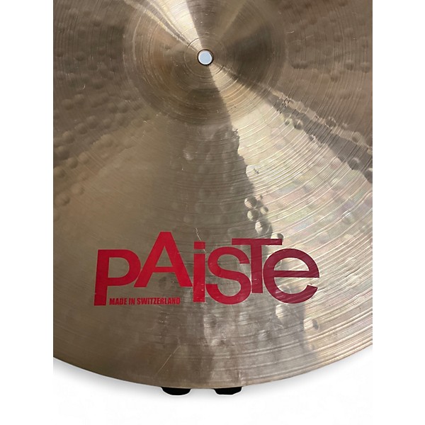Used Paiste 22in 2002 HEAVY RIDE 22" Cymbal