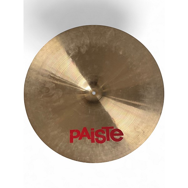 Used Paiste 20in 2002 MEDUIM 20" Cymbal
