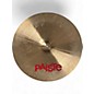 Used Paiste 20in 2002 MEDUIM 20" Cymbal