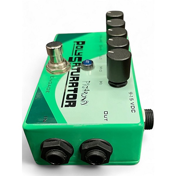 Used Pigtronix Polysaturator Overdrive Effect Pedal
