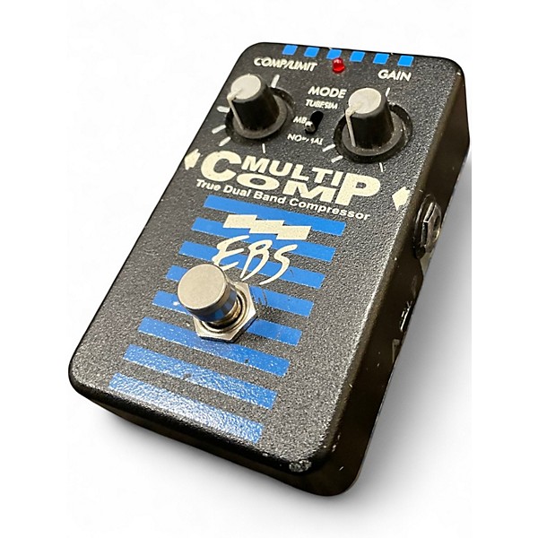 Used EBS MultiComp True Dual Band Compressor Bass Effect Pedal