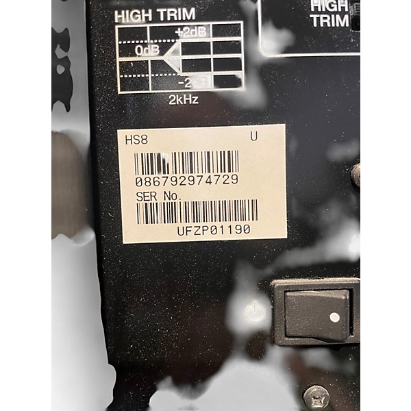 Used Yamaha HS8 Pair Powered Monitor