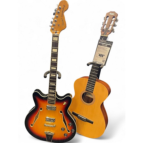 Used Fender Coronado II Sunburst Hollow Body Electric Guitar