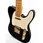 Used Fender TELECASTER Black and White Solid Body Electric Guitar