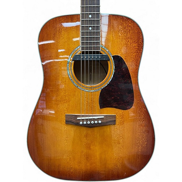 Used Ibanez AW200 Sunburst Acoustic Guitar