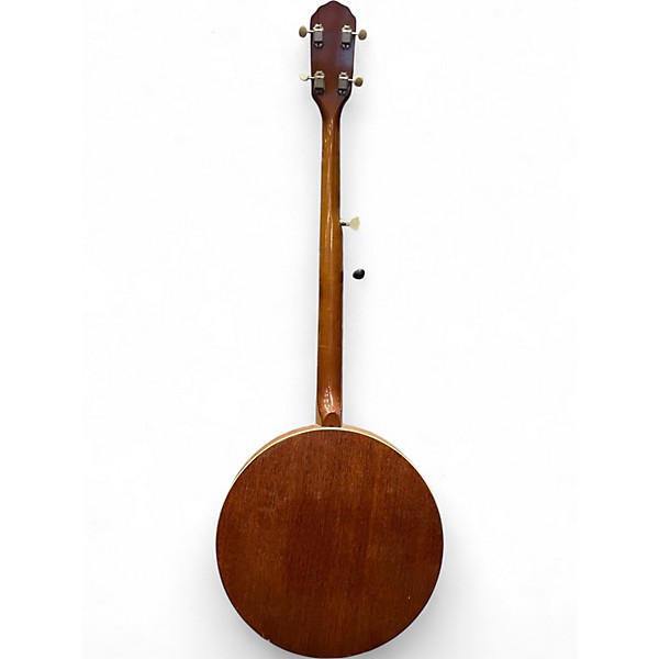 Vintage 1960s Kay 5 String Folk Natural Banjo