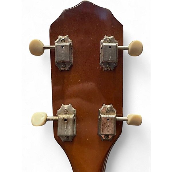 Vintage 1960s Kay 5 String Folk Natural Banjo