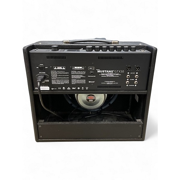 Used Fender GTX50 Mustang 1X12 Guitar Combo Amp