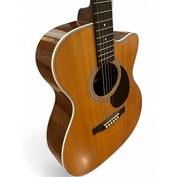 Used Martin OMC28E Natural Acoustic Electric Guitar