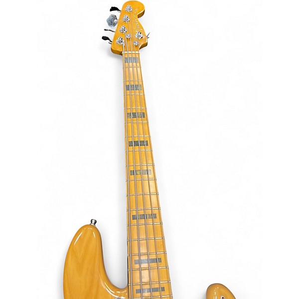 Used Fender American Ultra Jazz Bass V Natural Electric Bass Guitar