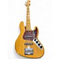 Used Fender American Ultra Jazz Bass V Natural Electric Bass Guitar