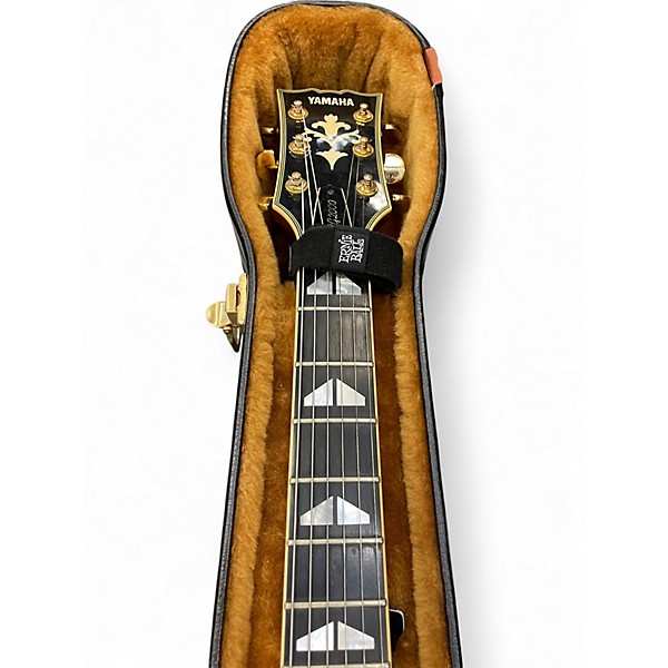 Vintage 1980 Yamaha sbg2000 Trans Crimson Red Solid Body Electric Guitar