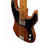 Used Squier Vintage Modified Telecaster Bass Natural Electric Bass Guitar