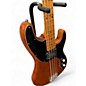 Used Squier Vintage Modified Telecaster Bass Natural Electric Bass Guitar