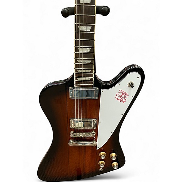 Used 2022 Epiphone FIREBIRD Tobacco Sunburst Solid Body Electric Guitar