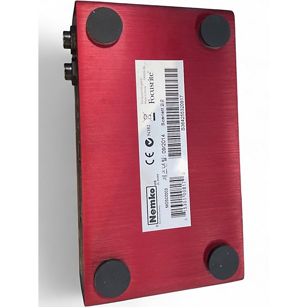 Used Focusrite Scarlett 2i2 Audio Interface