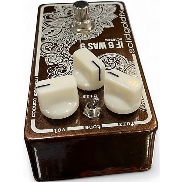Used SolidGoldFX IF 6 WAS 9 Effect Pedal