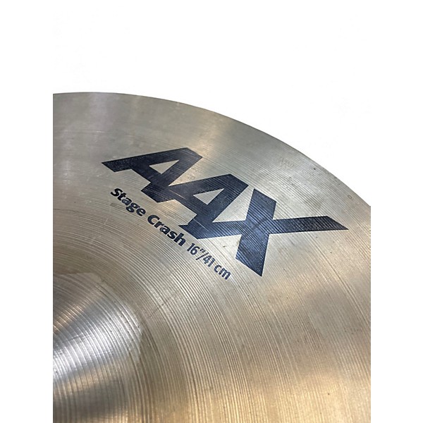 Used SABIAN 16in AAX Stage Crash Cymbal