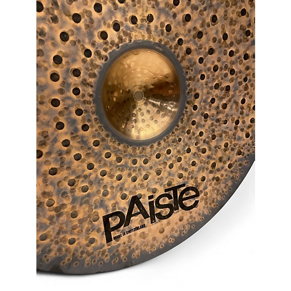 Used Paiste 21in Signature Dark Energy Ride Mark II Cymbal