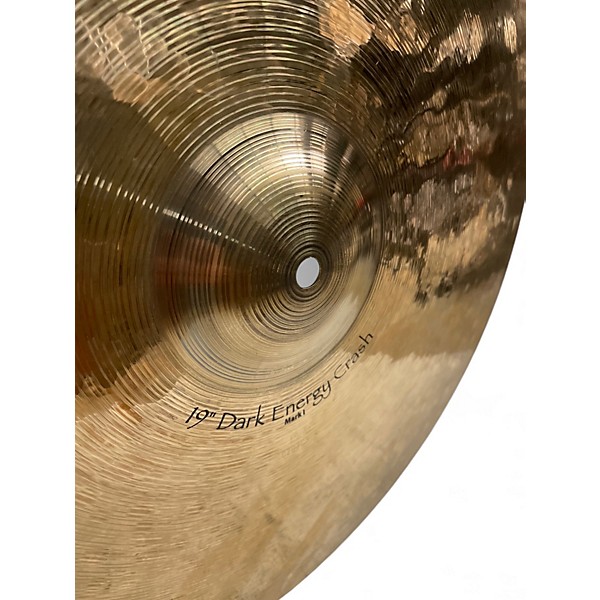 Used Paiste 19in Signature Dark Energy Crash Mark I Cymbal