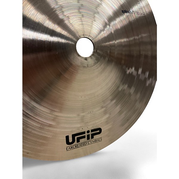 Used UFIP 7in traditional splash Cymbal