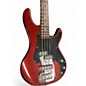 Used G&L Tribute Series SB-2 Chrome Red Electric Bass Guitar