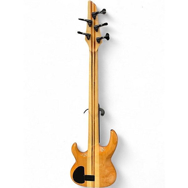 Used Carvin LB75AF Quilted Natural  Electric Bass Guitar