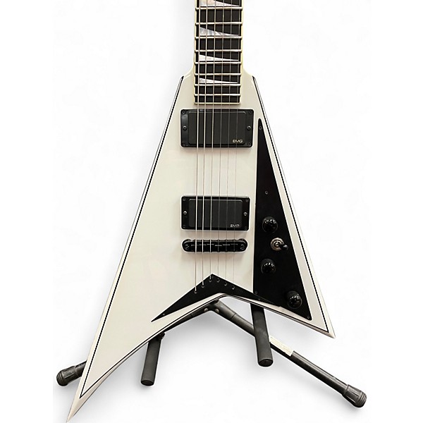 Used 2010s Jackson RR1T USA Select Randy Rhoads White Solid Body Electric Guitar