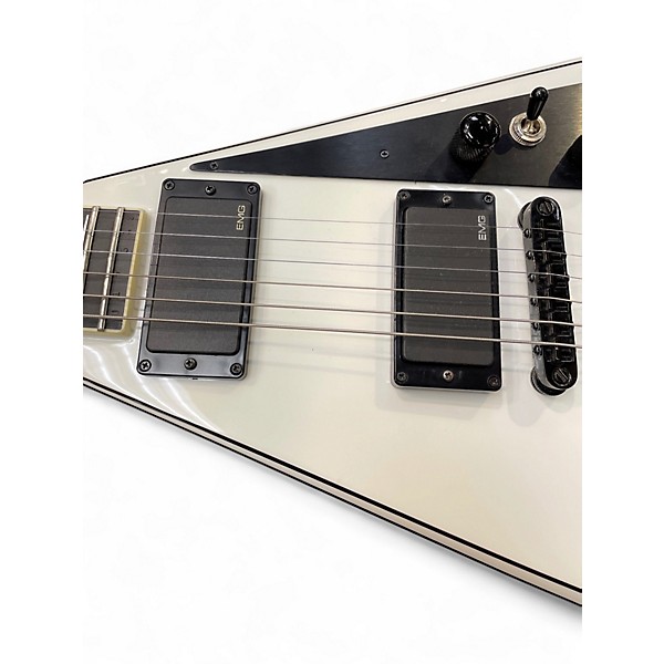 Used 2010s Jackson RR1T USA Select Randy Rhoads White Solid Body Electric Guitar