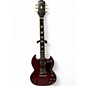 Used 2023 Epiphone Inspired by Gibson 61 SG Cherry Solid Body Electric Guitar thumbnail