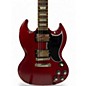 Used 2023 Epiphone Inspired by Gibson 61 SG Cherry Solid Body Electric Guitar