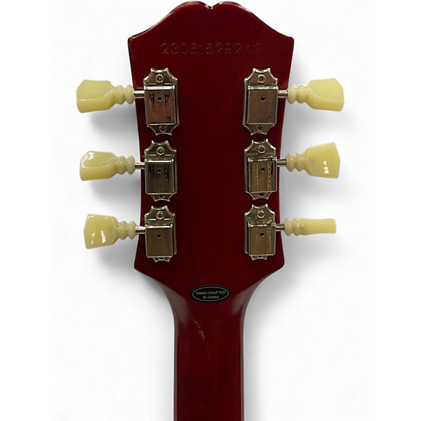 Used 2023 Epiphone Inspired by Gibson 61 SG Cherry Solid Body Electric Guitar