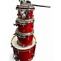 Used PDP by DW 4 Piece PACIFIC SERIES RED Drum Kit thumbnail