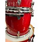 Used PDP by DW 4 Piece PACIFIC SERIES RED Drum Kit