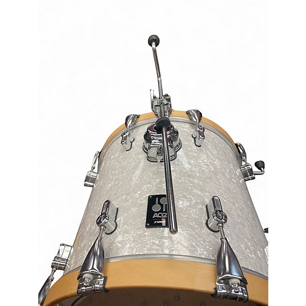 Used SONOR 18in AQ2 WHITE MARINE PEARL Drum