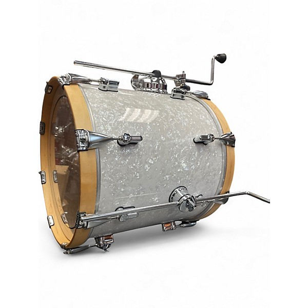Used SONOR 18in AQ2 WHITE MARINE PEARL Drum