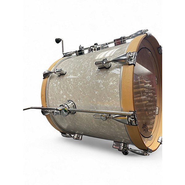 Used SONOR 18in AQ2 WHITE MARINE PEARL Drum